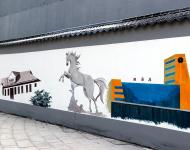 一幅圖向我們展示駐馬店市的歷史變遷，使群眾更直觀地了解到駐馬店市的發(fā)展。