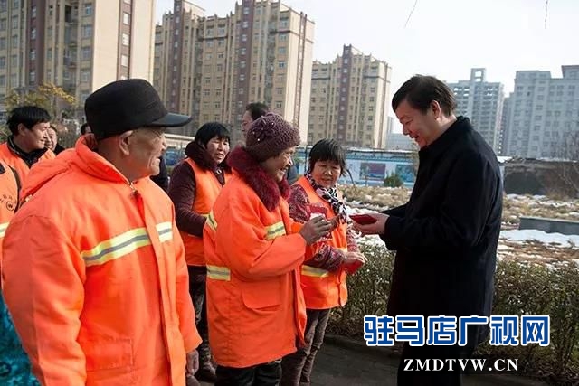  胡建輝帶隊(duì)走訪慰問一線工作人員
