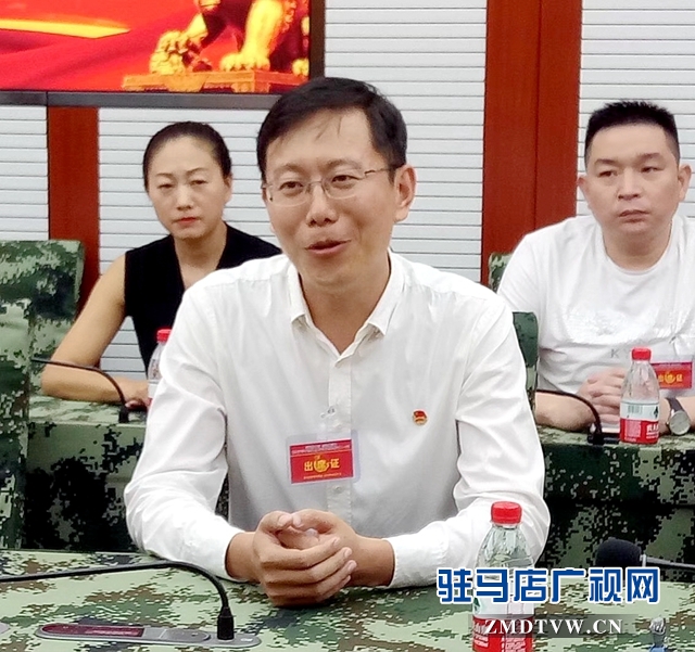團(tuán)市委、駐馬店市青年商會建軍節(jié)慰問武警駐馬店支隊官兵