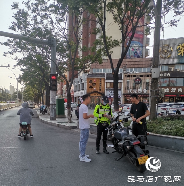 市公安局交警支隊(duì)開展交通違法行為專項(xiàng)治理行動(dòng)