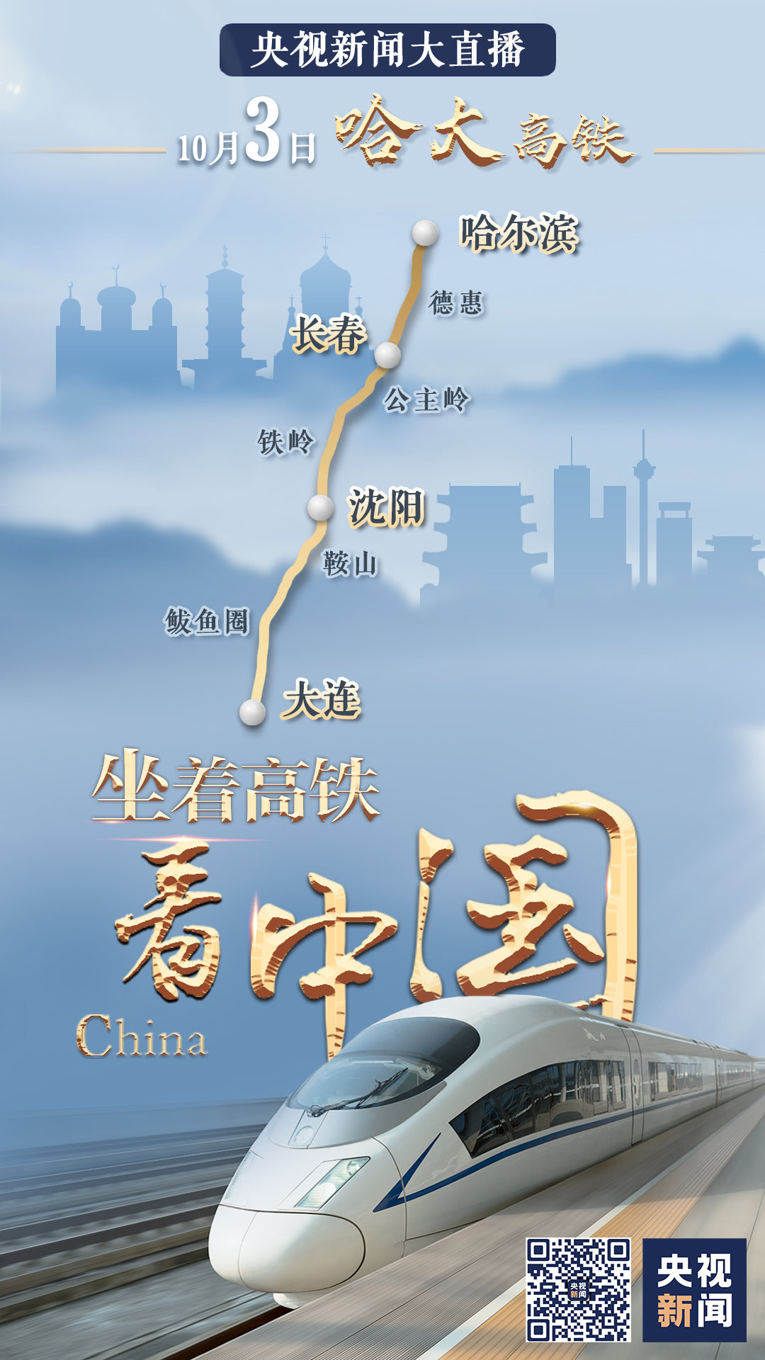 祖國(guó)那么大，我們都想去看看！八天八線(xiàn)，坐著高鐵看中國(guó)
