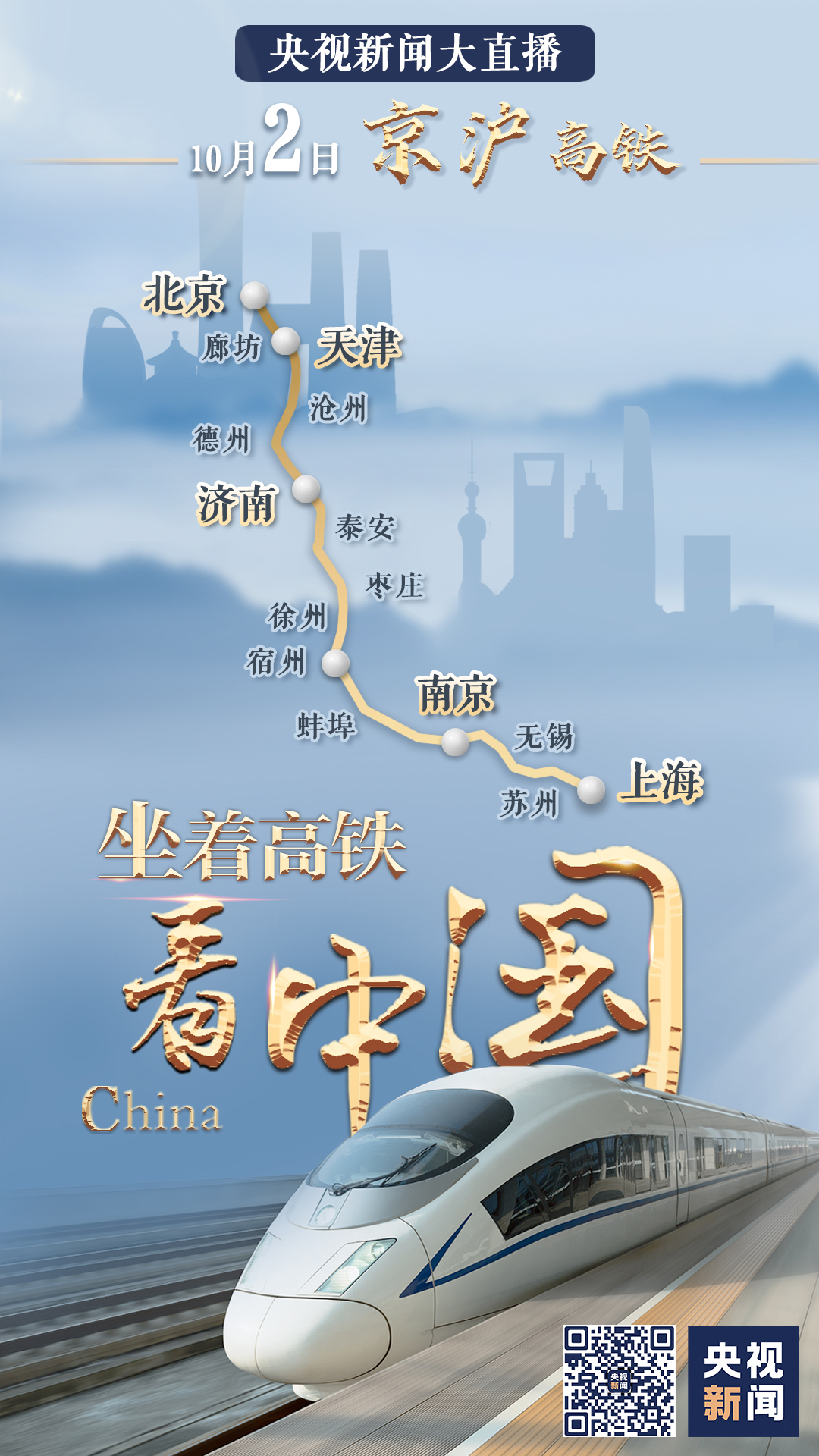 祖國(guó)那么大，我們都想去看看！八天八線(xiàn)，坐著高鐵看中國(guó)