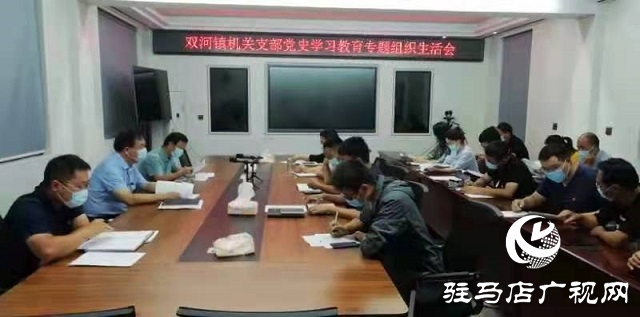 確山縣雙河鎮(zhèn)召開(kāi)黨史學(xué)習(xí)教育專(zhuān)題組織生活會(huì)