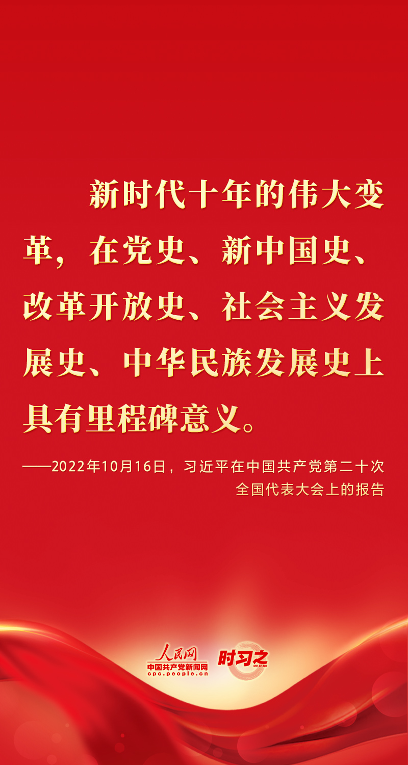 二十大報告這些話，鼓舞人心！