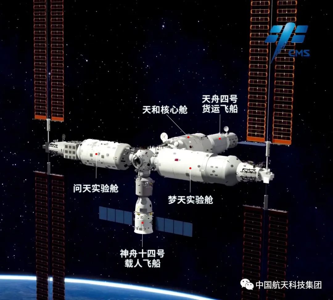 飛天圓夢丨此刻載入史冊！夢天轉(zhuǎn)位成功，中國空間站“T”字基本構(gòu)型在軌組裝完成！