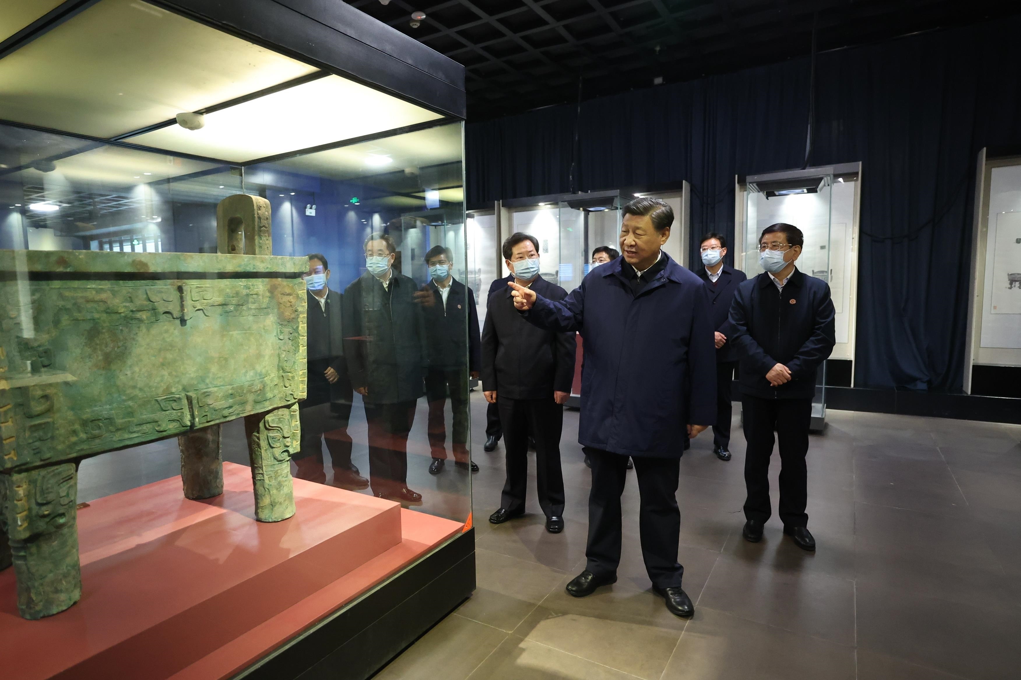 一見·三句話，讀懂總書記考察殷墟遺址的深意