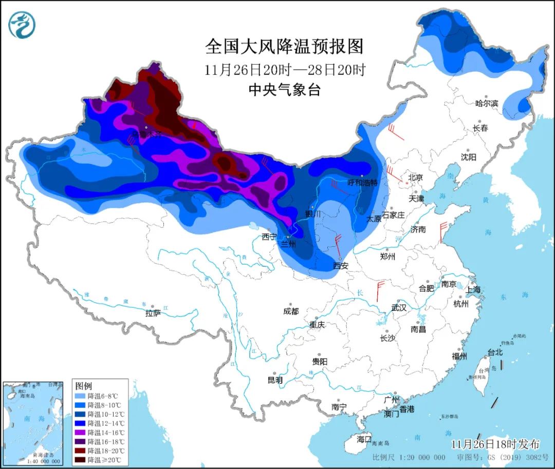 寒潮預(yù)警升級(jí)！大范圍雨雪天氣即將登場