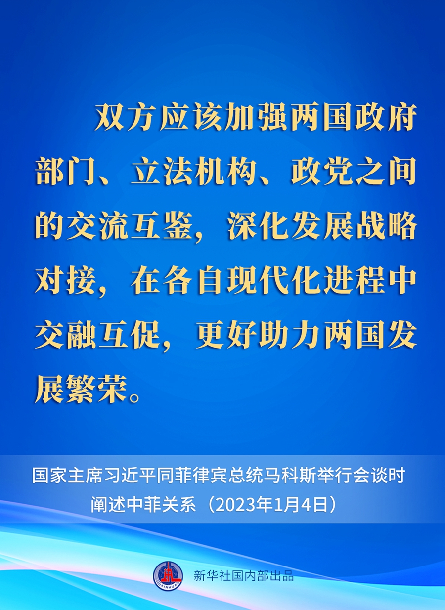 要點速覽丨新年首場外事活動，習近平主席這樣闡述中菲關系 