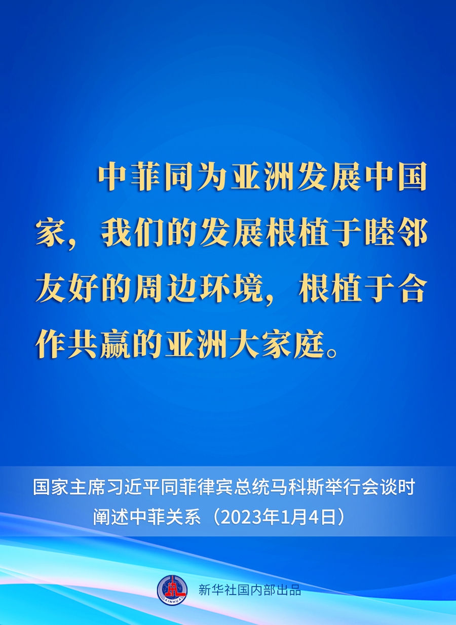 要點速覽丨新年首場外事活動，習近平主席這樣闡述中菲關系 