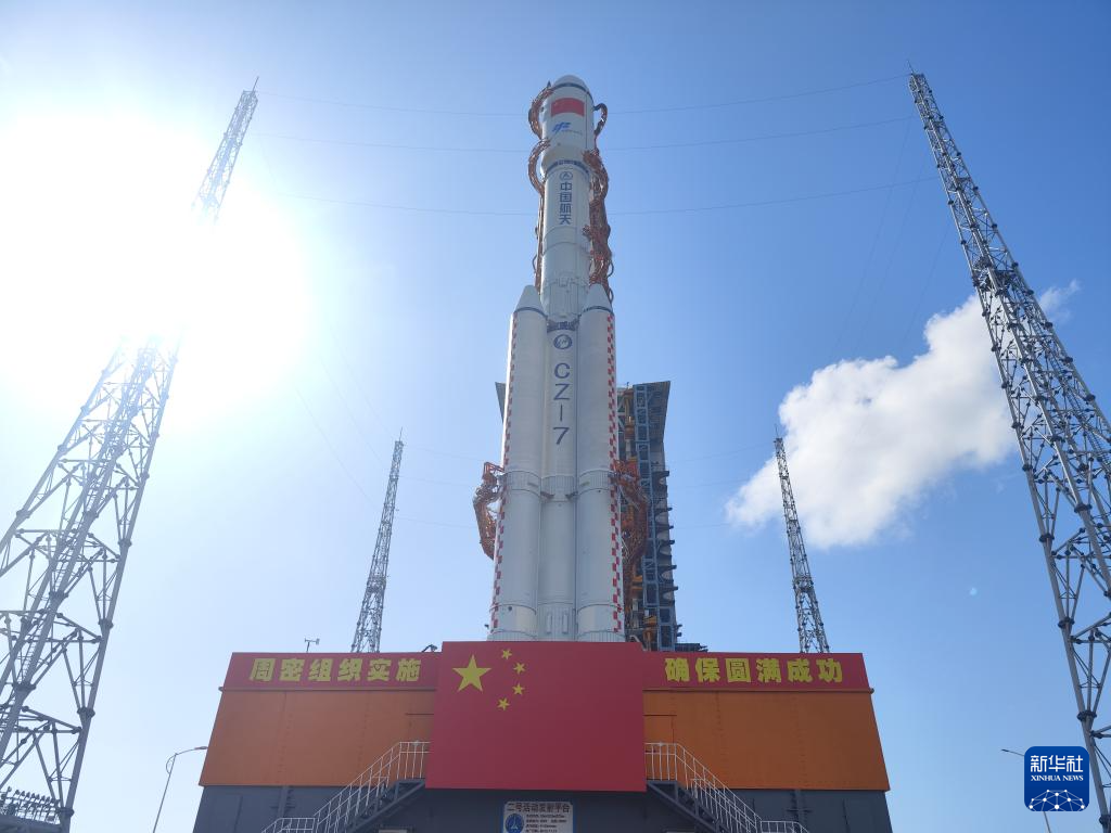 天舟七號(hào)將于近日擇機(jī)發(fā)射 船箭組合體轉(zhuǎn)運(yùn)至發(fā)射區(qū)