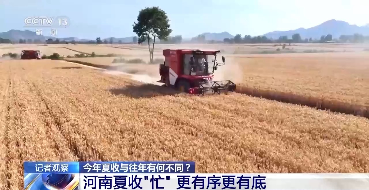 秸稈經(jīng)紀人、智能化新農(nóng)機……今年夏收有何不同？