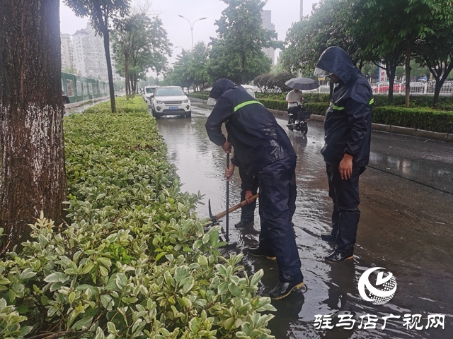 駐馬店：多部門聞“汛”而動(dòng) 積極應(yīng)對強(qiáng)降雨天氣