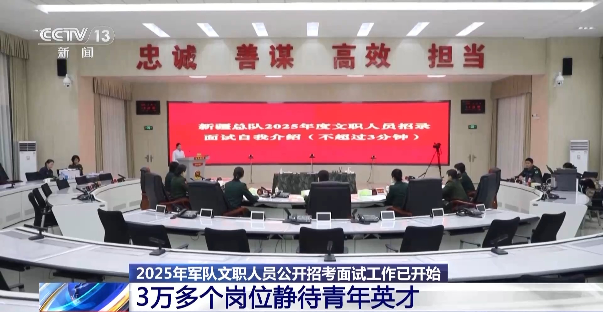 3萬+崗位！2025軍隊文職面試開啟 考官提出4點建議