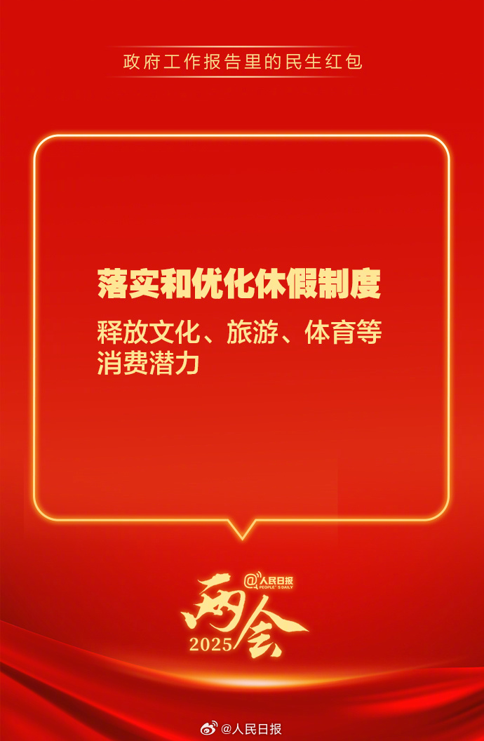 快查收！政府工作報(bào)告里的民生紅包
