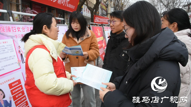 正陽縣婦聯(lián)開展慶?！叭恕眿D女節(jié)維權(quán)宣傳活動