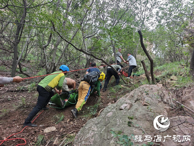 女子鳳鳴谷登山失足墜崖 駿馳救援隊(duì)緊急出動化險(xiǎn)為夷