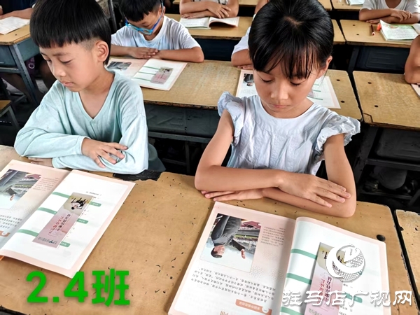平輿縣第五小學(xué)開(kāi)展綠書(shū)簽讀書(shū)活動(dòng)