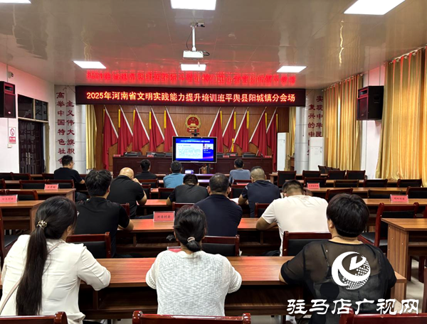 平輿縣各鄉(xiāng)鎮(zhèn)（街道）新時(shí)代文明實(shí)踐所（站）認(rèn)真組織收聽收看河南省文明實(shí)踐能力培訓(xùn)班