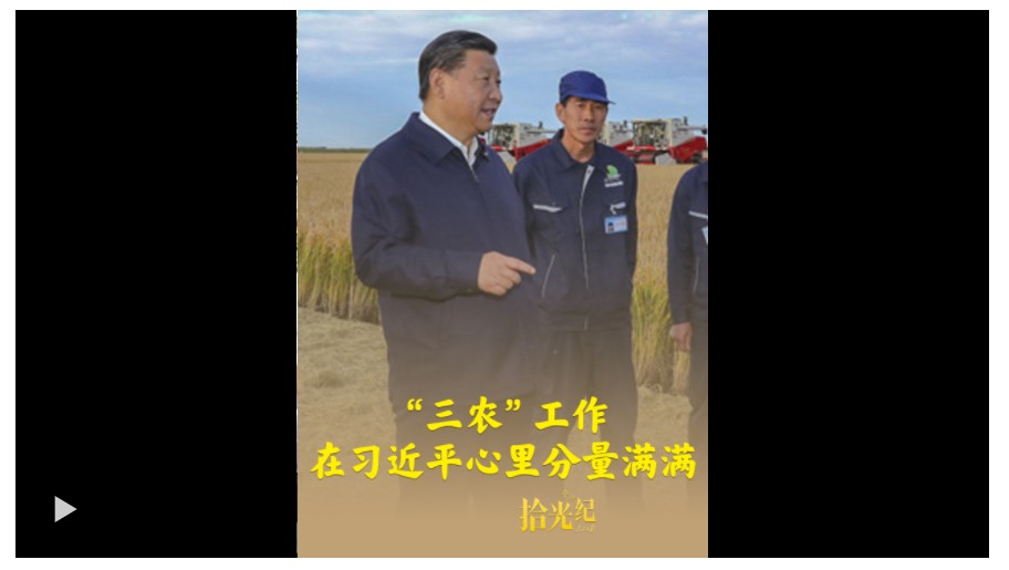 拾光紀(jì)·“三農(nóng)”工作在習(xí)近平心里分量滿滿