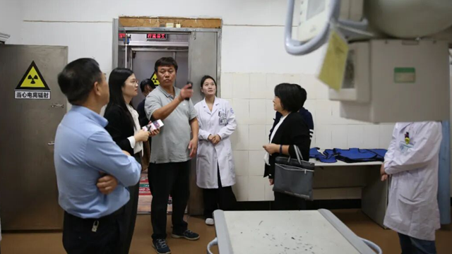 河南省衛(wèi)健委專家組蒞臨駐馬店市第一人民醫(yī)院開展放射性職業(yè)病防治調研評估工作