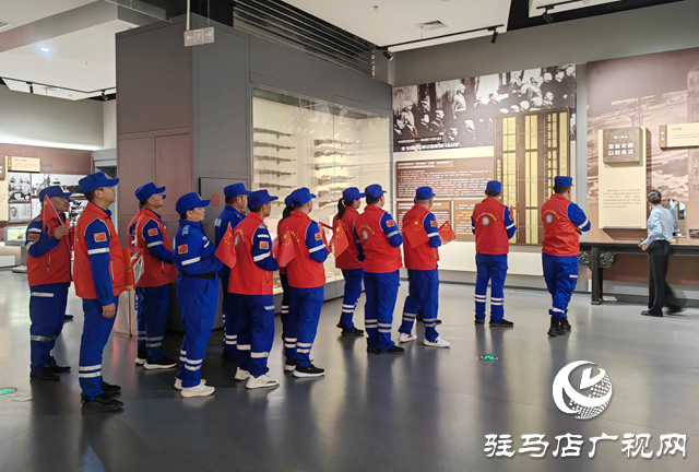 駐馬店蛟龍搜救隊赴楊靖宇紀(jì)念館開展緬懷革命先烈主題教育活動??