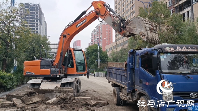 駐馬店市區(qū)慎陽(yáng)路快慢車(chē)道提升改造啟動(dòng) 